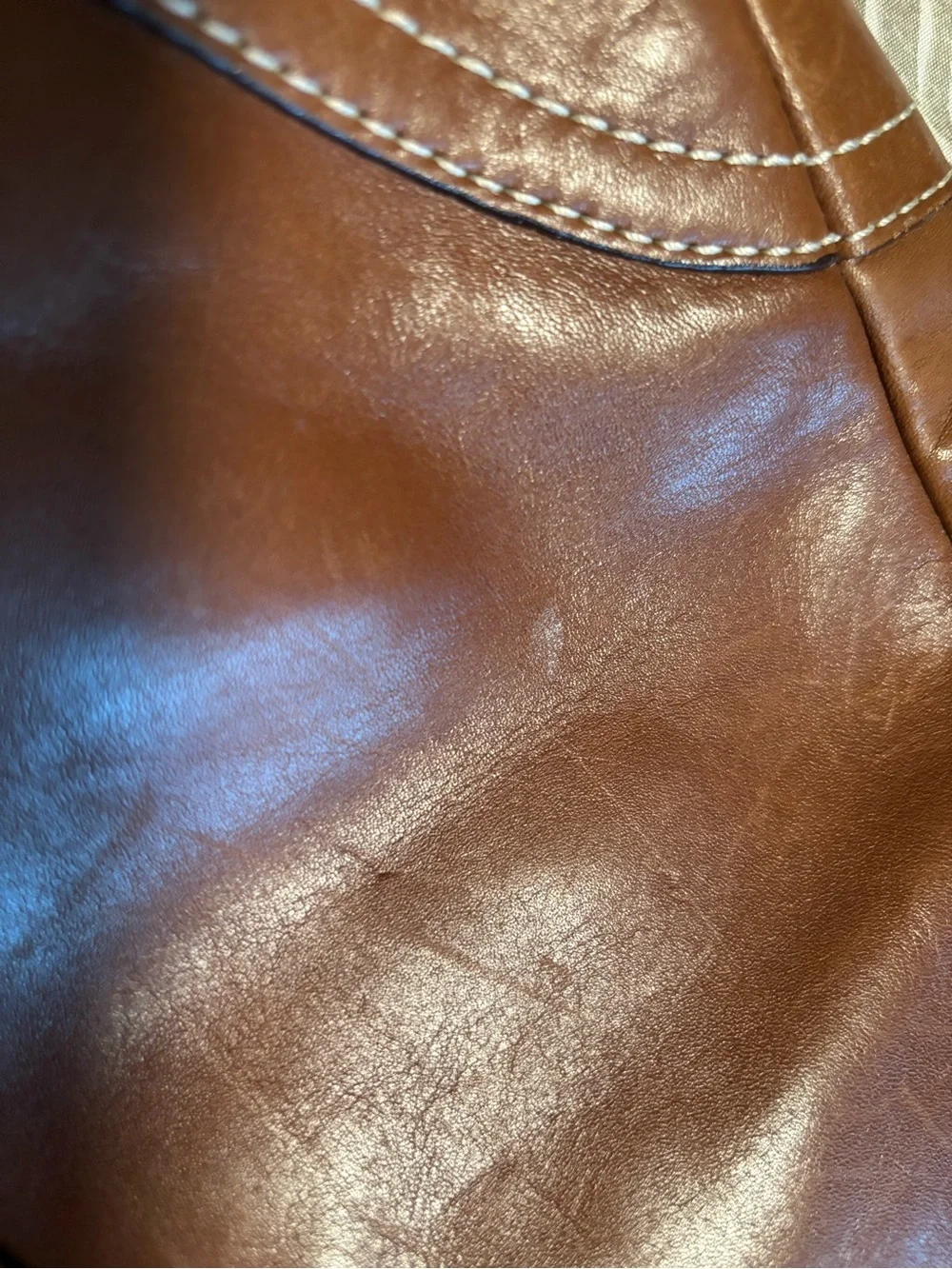 Coach Classic Brown Leather Bag